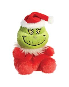 Palm Pal Santa Grinch Soft Toy